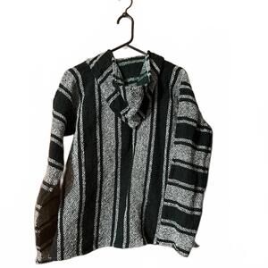 Cozy Striped Pullover Hoodie Sweatshirt